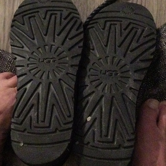 Ugg Canvas Woven Lace Up Boots 2822 - Picture 6 of 10